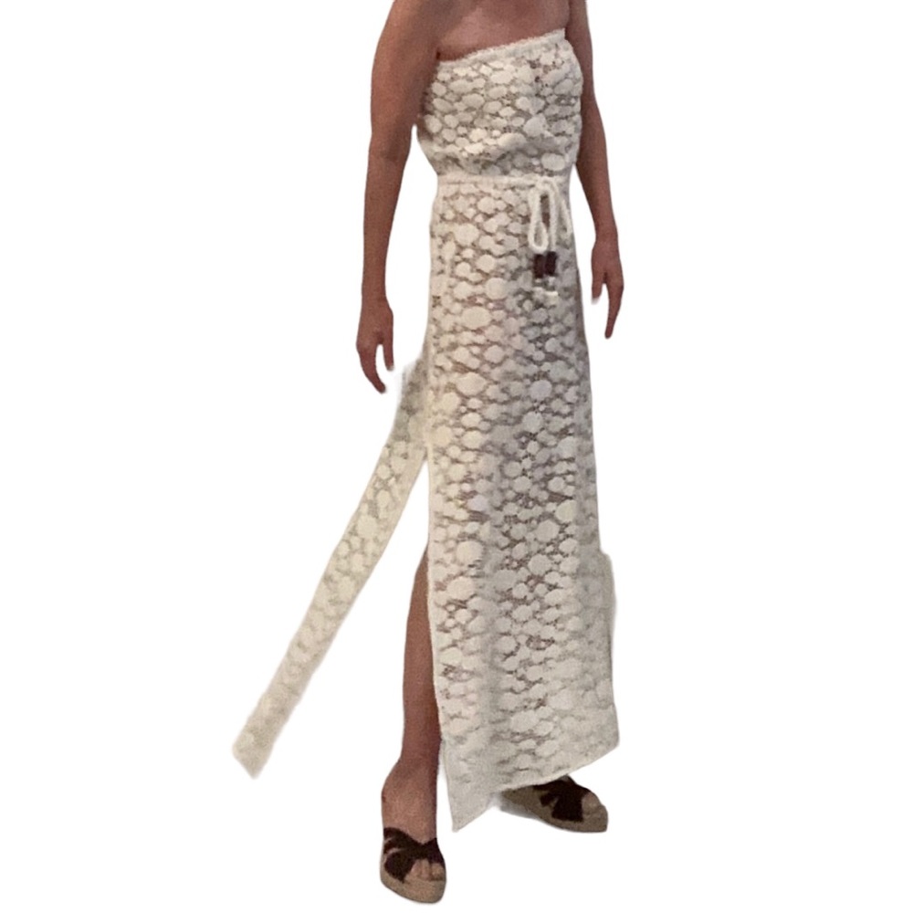 Milly crochet cover up dress